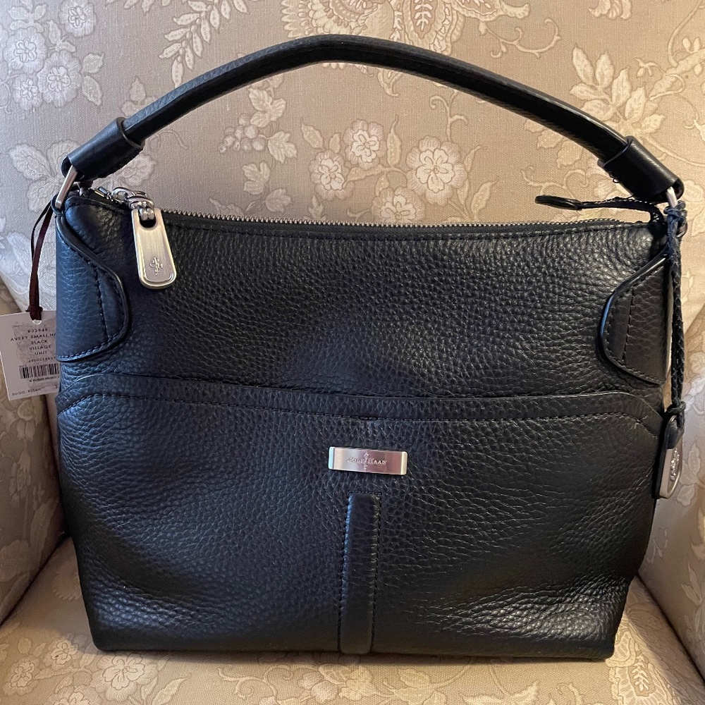 Cole Haan Avery Village Small Hobo Bag / Purse (Black)